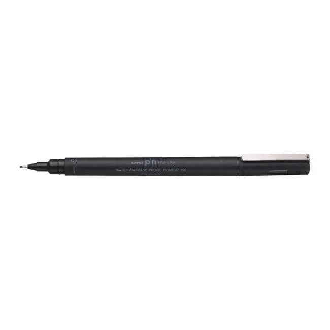 Uni Pin Fineline 0.5Mm Permanent Black Marker – 05-200 1