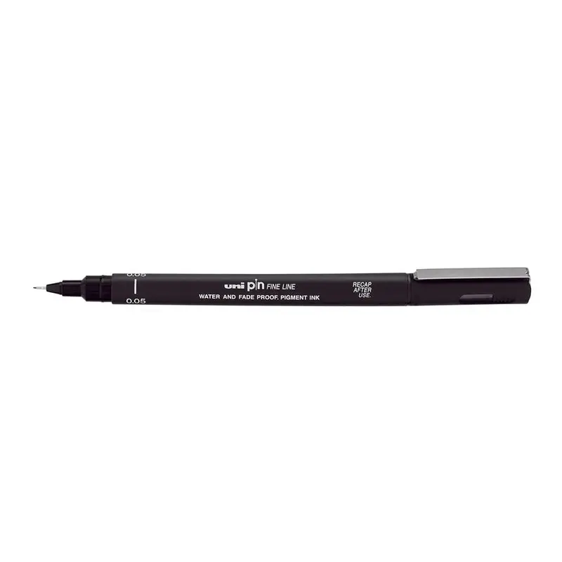Uni Pin Fineliner – 0.05 Mm Ultra-Fine Black Permanent Ink Marker 1