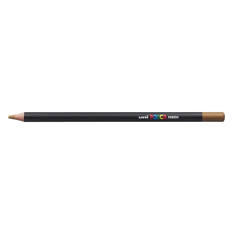 Uni Posca Ash Brown Pencil – Rich Hue With Effortless Laydown 1