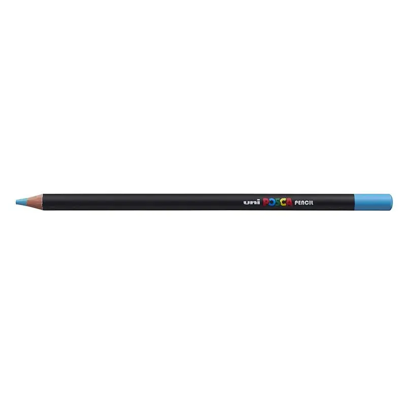 Uni Posca Blue-Green Pencil 250256 – Unique Teal Shade With Even Application 1
