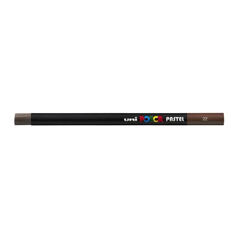 Uni Posca Dark Brown Pastel Marker – Bold Pigment, Smooth Laydown 1
