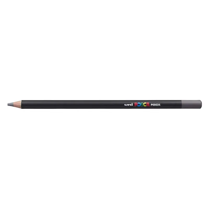 Uni Posca Dark Grey Pencil – Vibrant Pigment & Silky Application 1