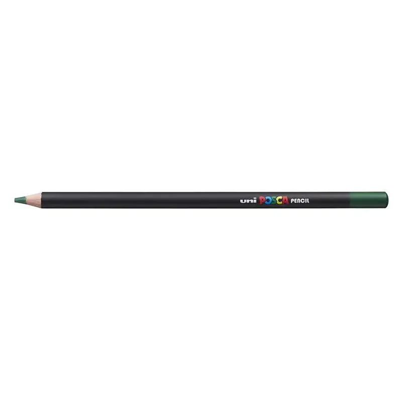 Uni Posca Dark Olive Pencil 250271 – Rich Earthy Tone With Consistent Coverage 1