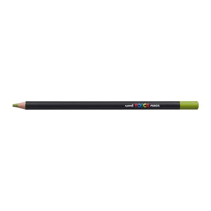 Uni Posca Green Tea Colored Pencil – Vibrant Pigment, Smooth Laydown (250246) 1