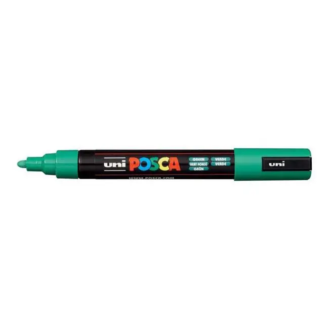 Uni Posca Medium Bullet Marker – Fresh Green, 1.8–2.5 Mm Tip 1