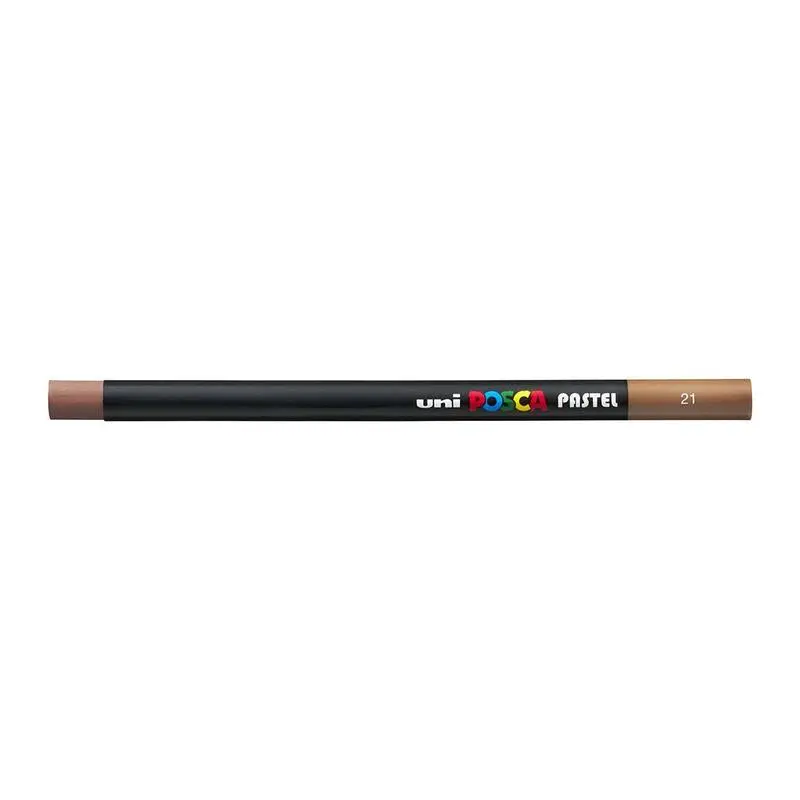 Uni Posca Pastel Brown Marker – Soft Tone, Blendable & Smudge-Resistant (250291) 1