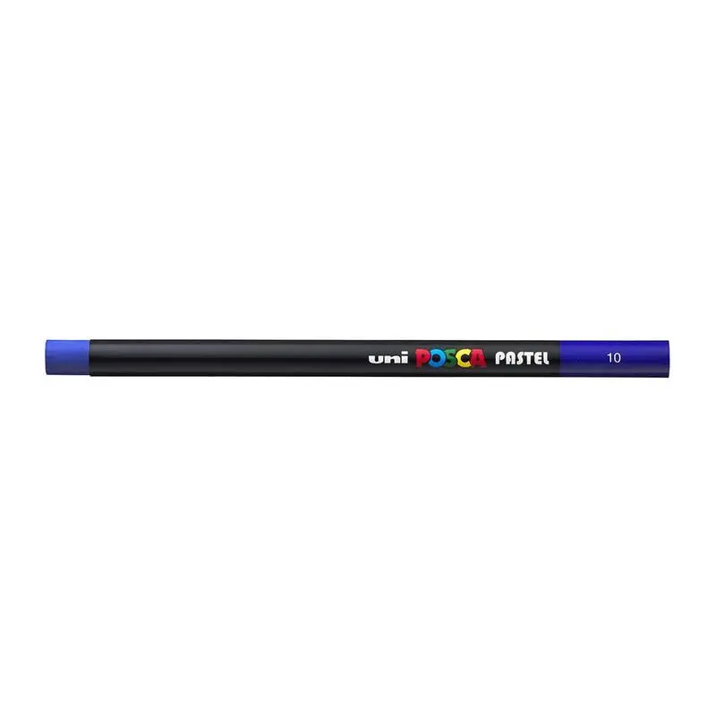 Uni Posca Pastel Crayon — Prussian Blue (250300), Vibrant Matte Finish 1