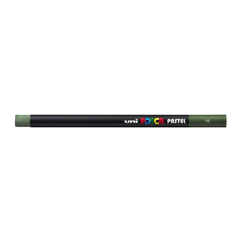 Uni Posca Pastel Dark Olive Paint Marker (250293) 1