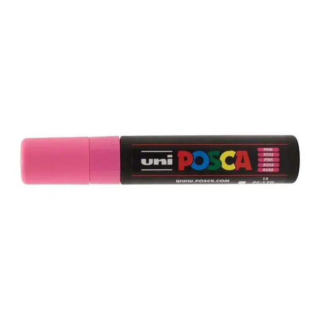 Uni Posca Pc-17K Pink Extra-Broad 15Mm Chisel-Tip Paint Marker 1