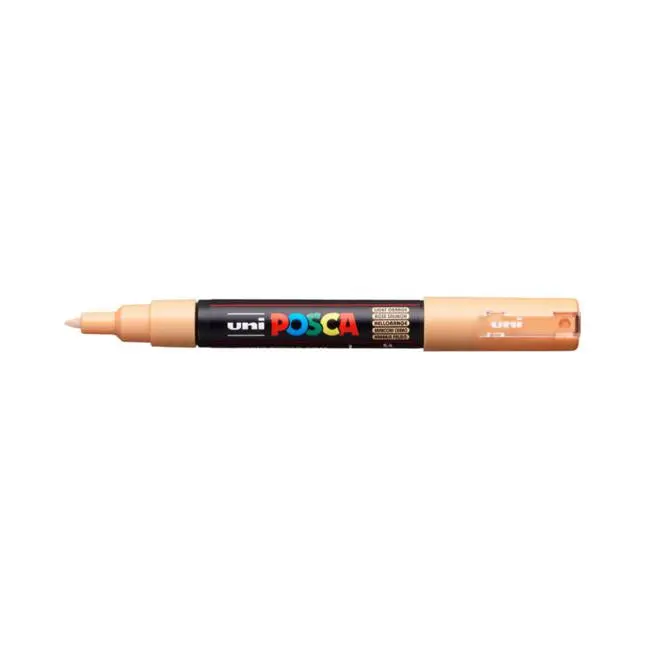 Uni Posca Pc-1M Light Orange Marker – 0.7 Mm Ultra-Fine Round Tip 1