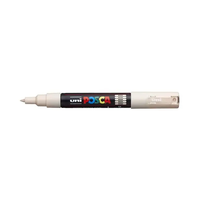 Uni Posca Pc-1M Ultra-Fine 0.7Mm Beige Marker Pen 1