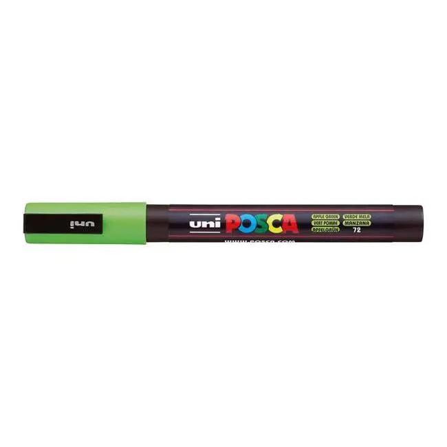 Uni Posca Pc-3M Apple Green Fine 0.9–1.3Mm Paint Marker 1