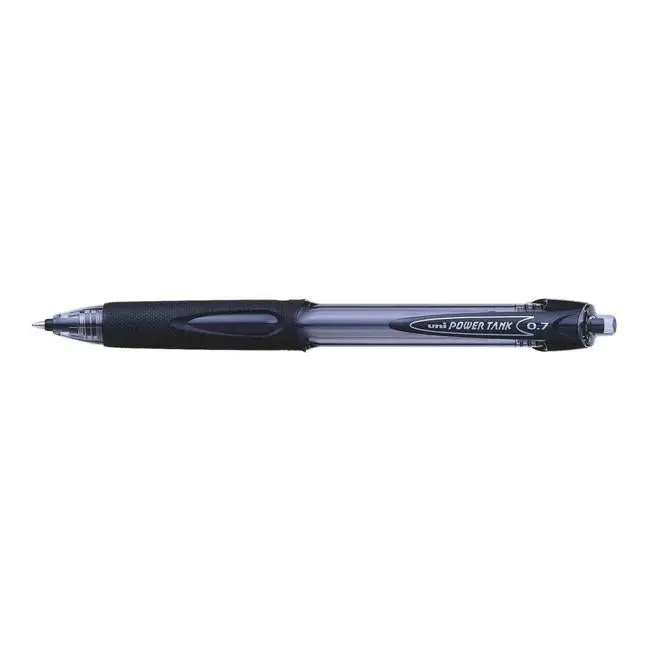 Uni Powertank Sn-227 Ballpoint Pen – 0.7 Mm Black, Retractable 1