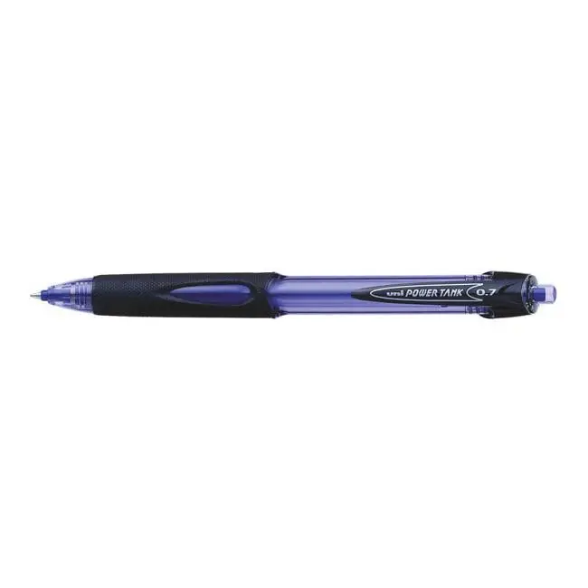 Uni Powertank Sn-227 Ballpoint Pen – 0.7 Mm Blue, Retractable 1