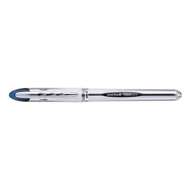 Uni Vision Elite Ub-205 Ballpoint Pen – 0.8 Mm Blue, Metal Capped 1