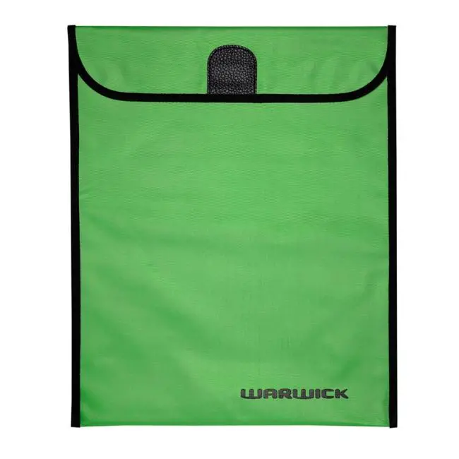 Warwick Extra-Large Lime Green Homework Bag With Velcro Closure 1
