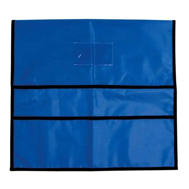 Warwick Fluorescent Blue Chair Bag With 4 Storage Pockets 1