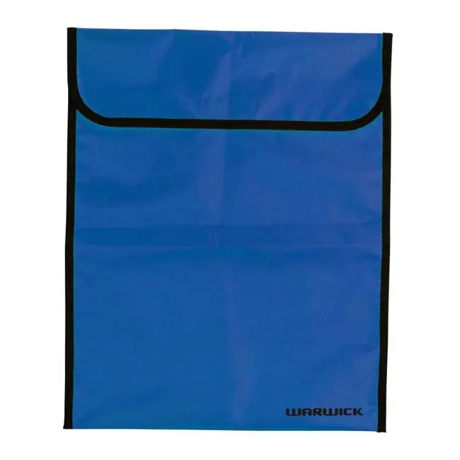 Warwick Fluorescent Blue Homework Bag – Large With Velcro Closure 1