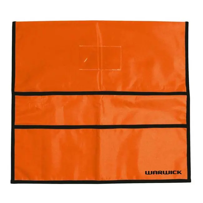 Warwick Fluorescent Orange Chair Bag With 4 Pockets 1