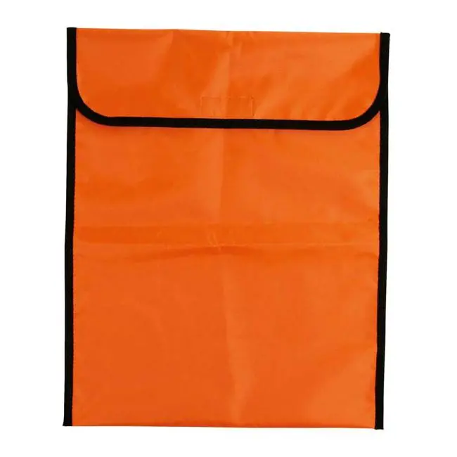 Warwick Fluorescent Orange Homework Bag – Large With Velcro Closure 1