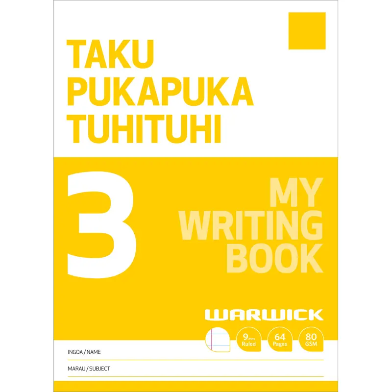 Warwick My Writing Book No. 3 – 64 Pages, 9Mm Lined 1
