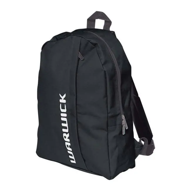 Warwick School Backpack – Sleek Black Design With Durable Construction 1