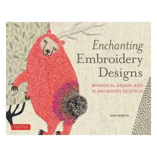 Whimsical Embroidery Patterns: Playful Animal And Botanical Motifs By Miw Morita 1