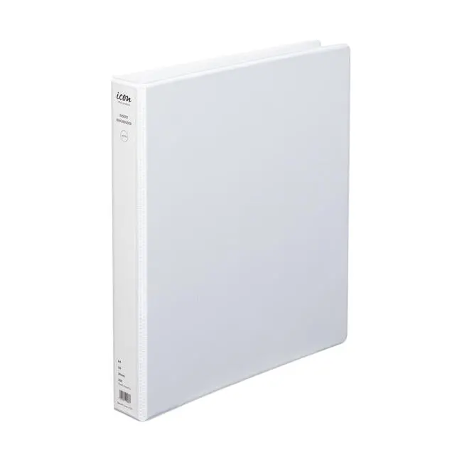 White A4 Insert Binder – 26Mm Spine, 2-D Ring Mechanism 1