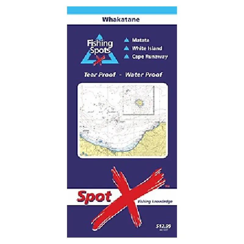 X Spot Whakatane Nautical Chart – Spot X Series 1
