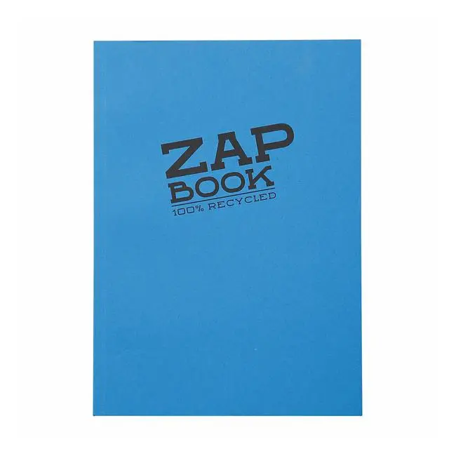 Zap Recycled Notebook – A4 Format, Eco-Conscious Design, Mixed Covers 1