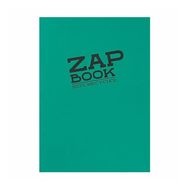 Zap Recycled Notebook – A5 Size, Sustainable Paper, Color-Assorted 1